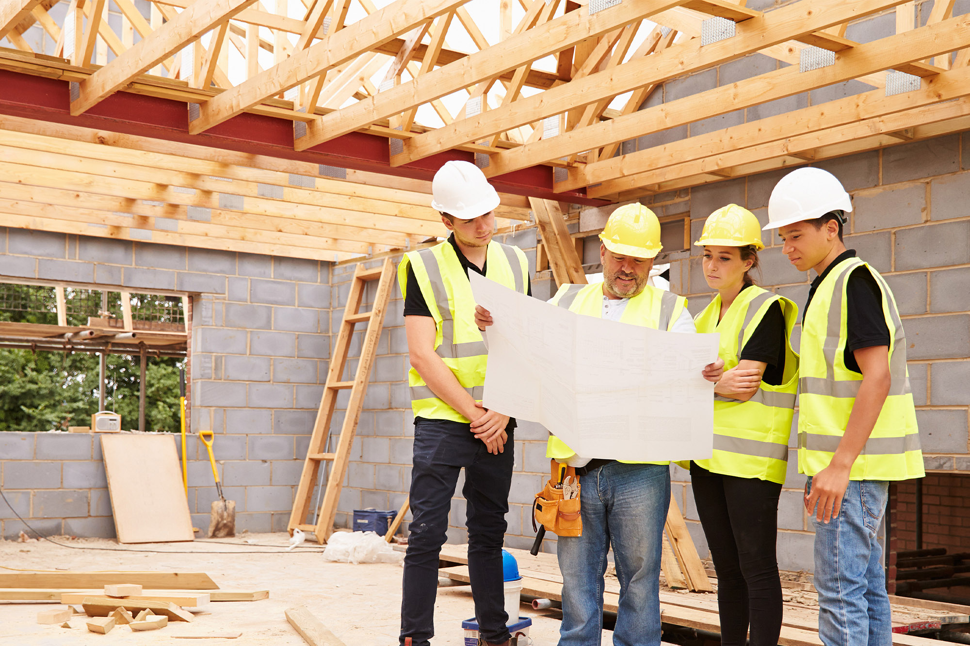 Construction workers