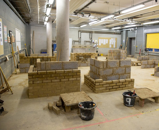 Construction centre at BGLZ