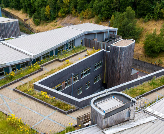 Rooftop garden at BGLZ
