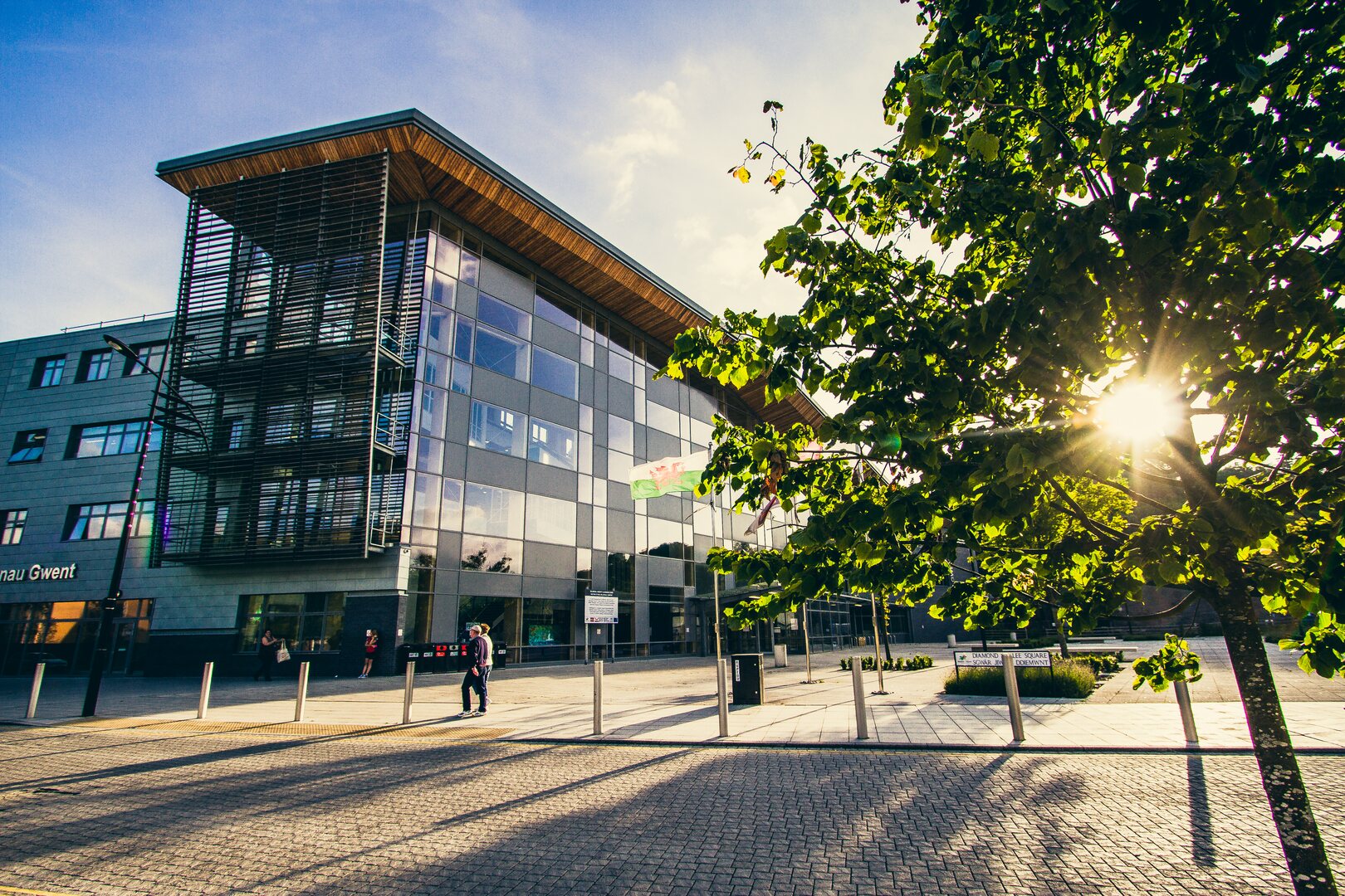 BGLZ campus in the sun