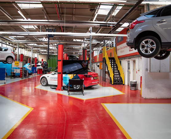 IMI motor centre at Newpoirt