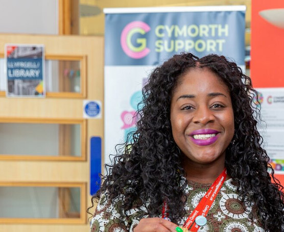 Support staff at Newport campus