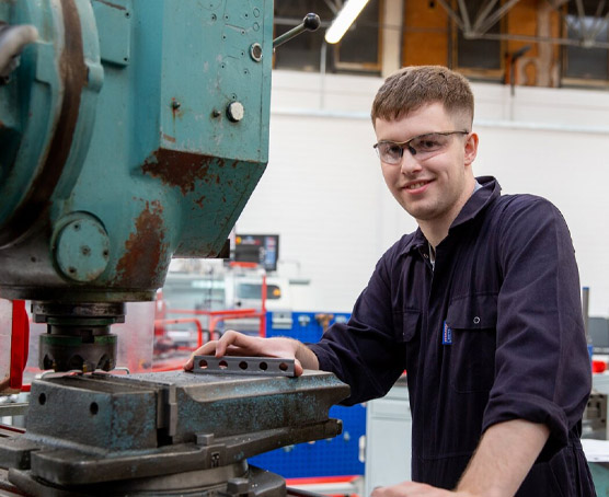 Engineering student at Newport campus