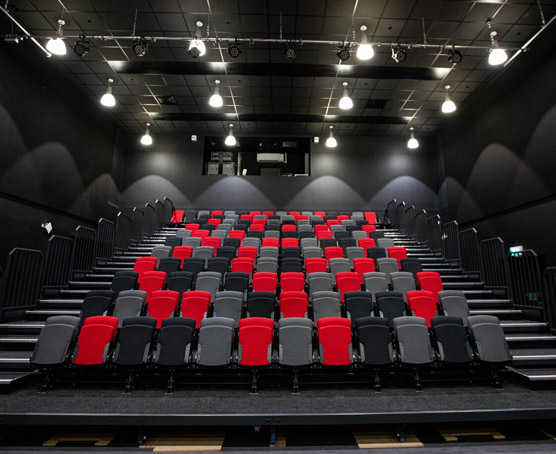Performance theatre seating at TLZ