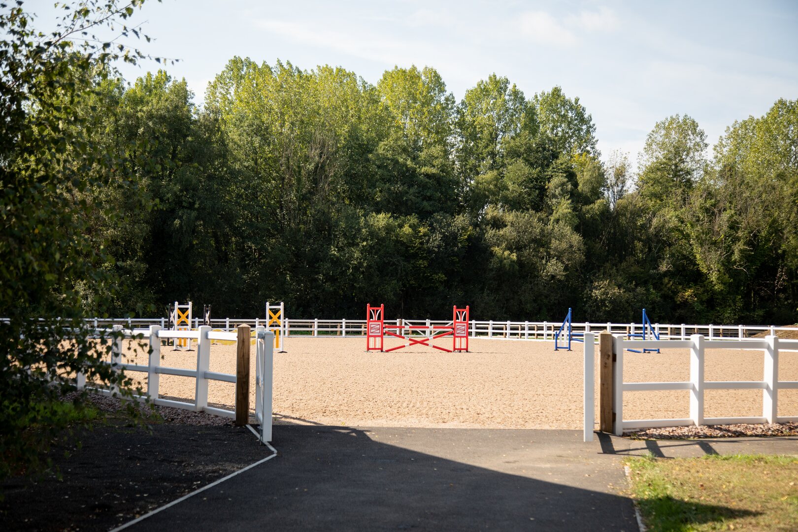 Outdoor equestrian centre