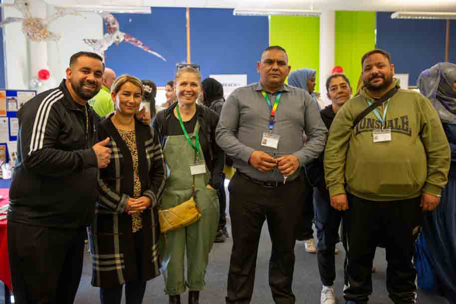 ESOL students at Freshers Fair