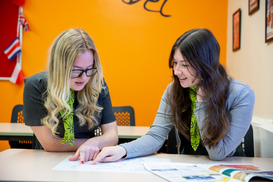 Travel and Tourism students