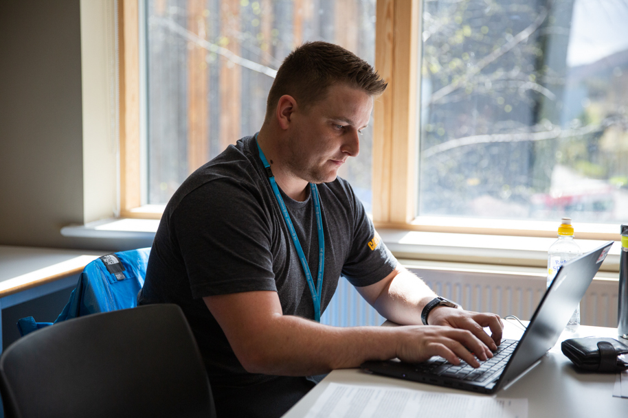 Teaching and Education student in classroom