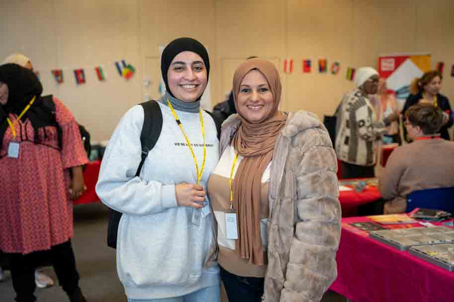 ESOL students at Freshers