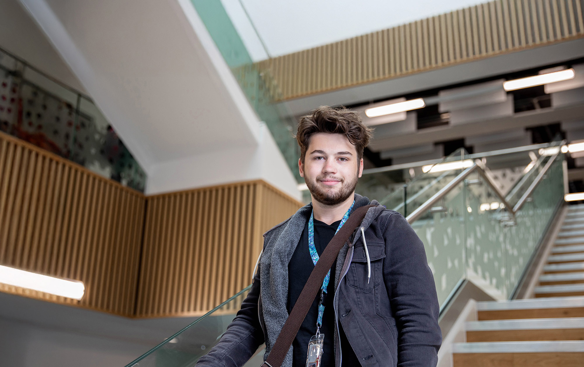 Student at TLZ reception